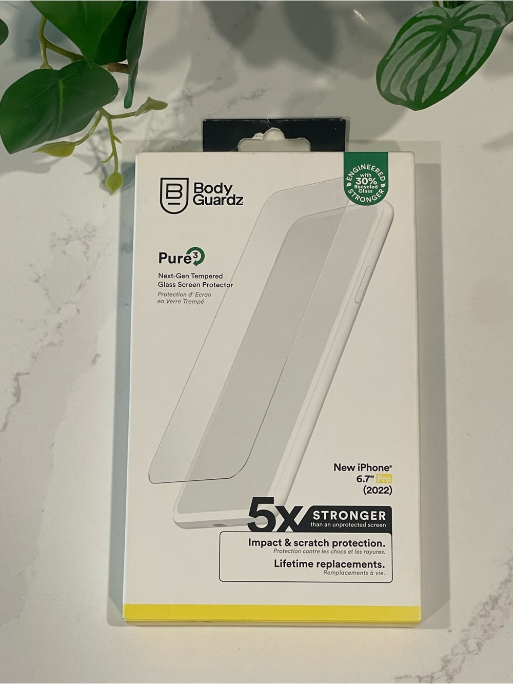 Pure³ Tempered Glass Screen Protector for iPhone 14 Pro Max 6.7" (2022) NIB